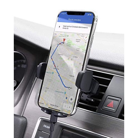 AUKEY Supporto Cellulare Auto 360 Gradi di Rotazione (Garanzia a Vita)  Porta Telefono Auto Universale per